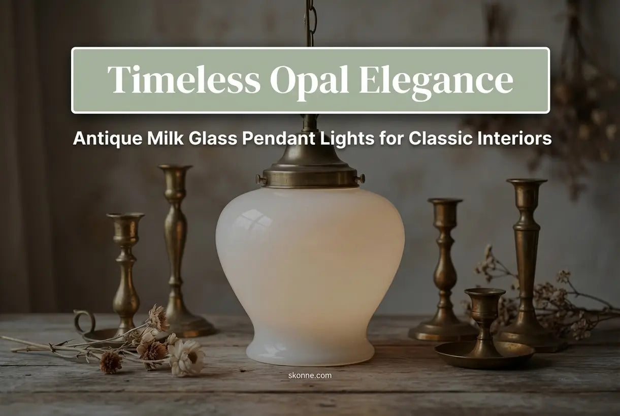 antique-milk-glass-pendant-light