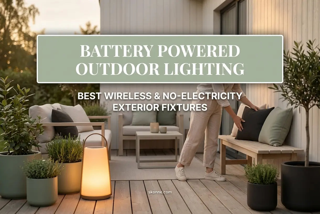 battery-powered-outdoor-lighting