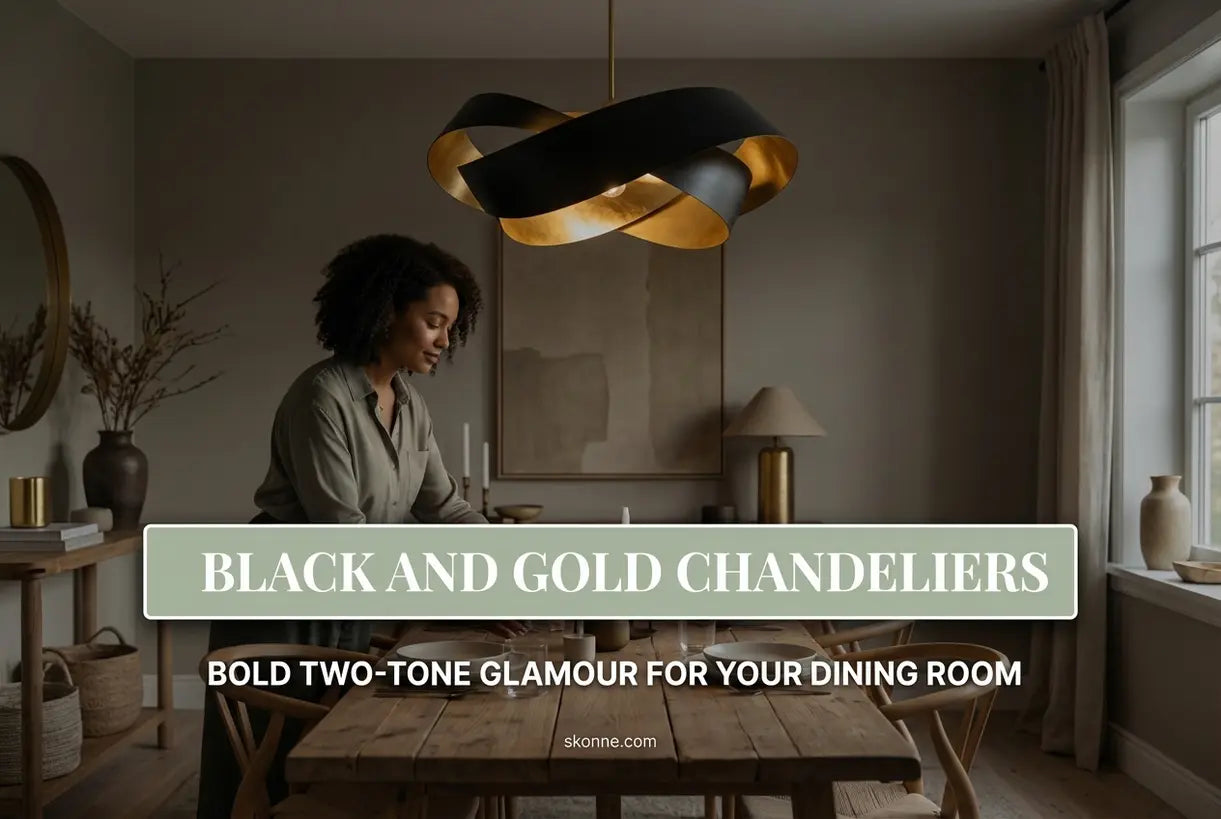black-gold-chandelier-dining-room
