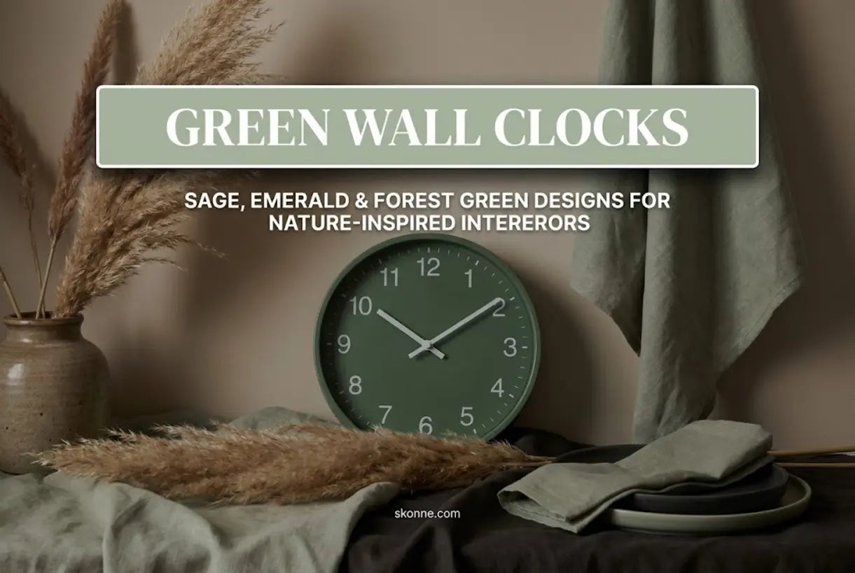green-wall-clock-guide