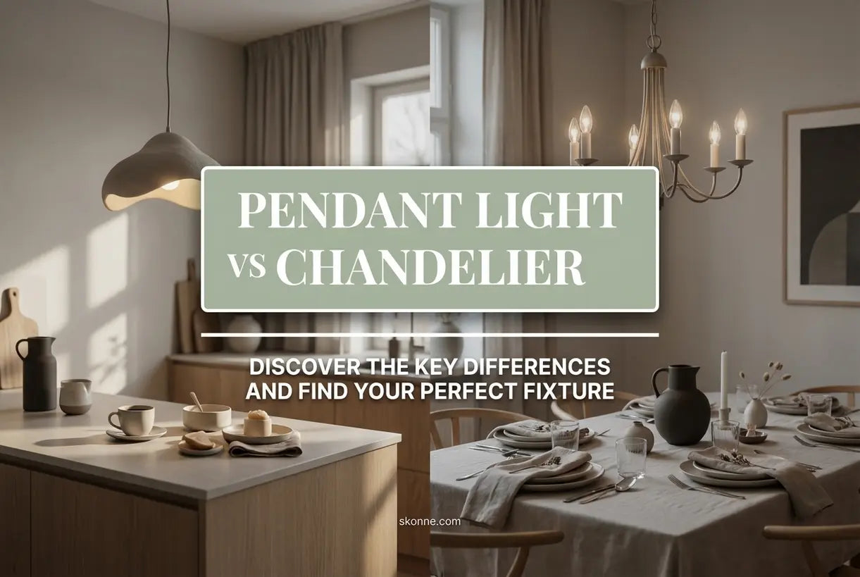 pendant-light-chandelier-difference