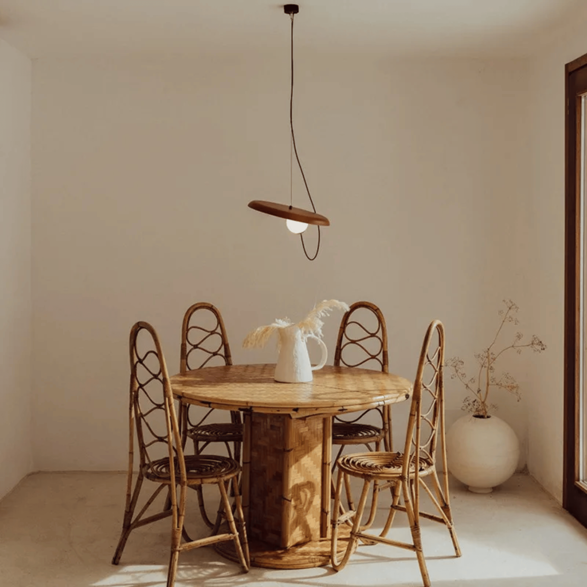 Dragl Bronze Magnetic Pendant Light – Nordic Style, Cold White / Small, Ceiling Fixtures, Adjustable
