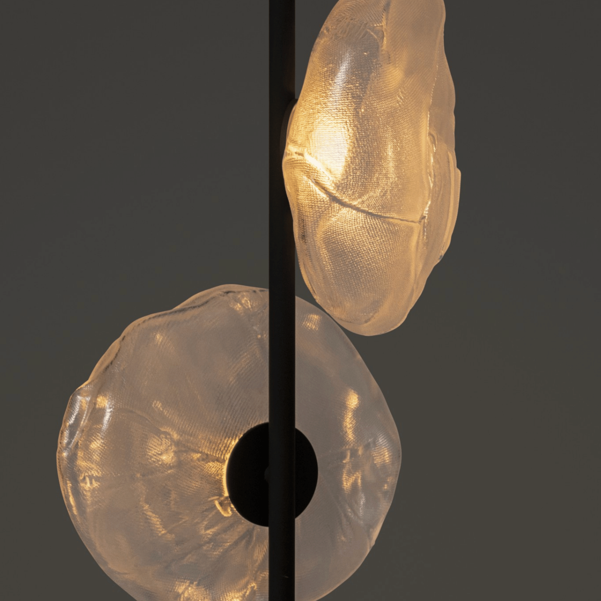 Elden Artistic Glass LED Table Lamp for Modern Spaces, Lamps, Sculptural Light