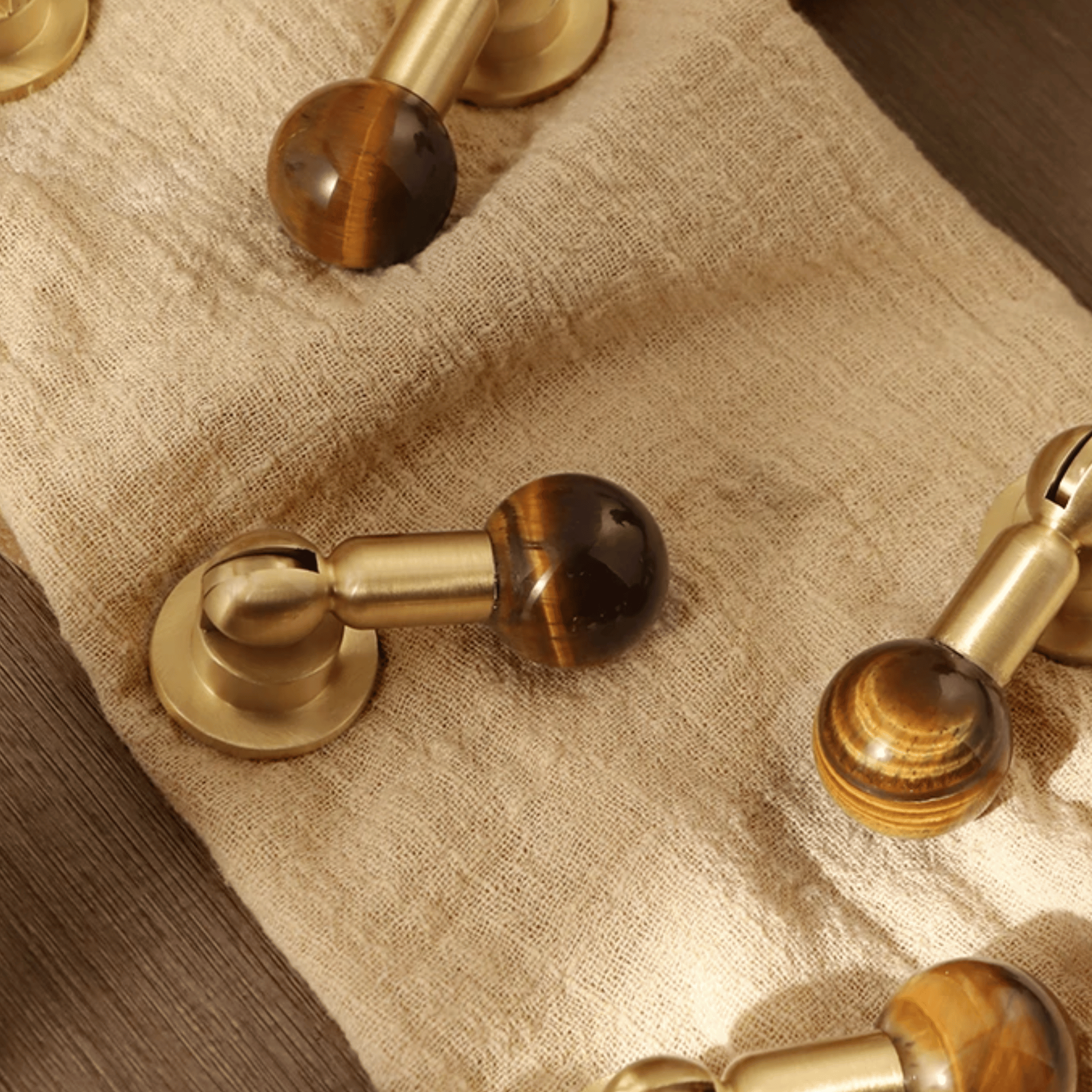 Crystal Cabinet Knob in Brass Decorative Hardware, Knobs & Handles, Glinta Decor