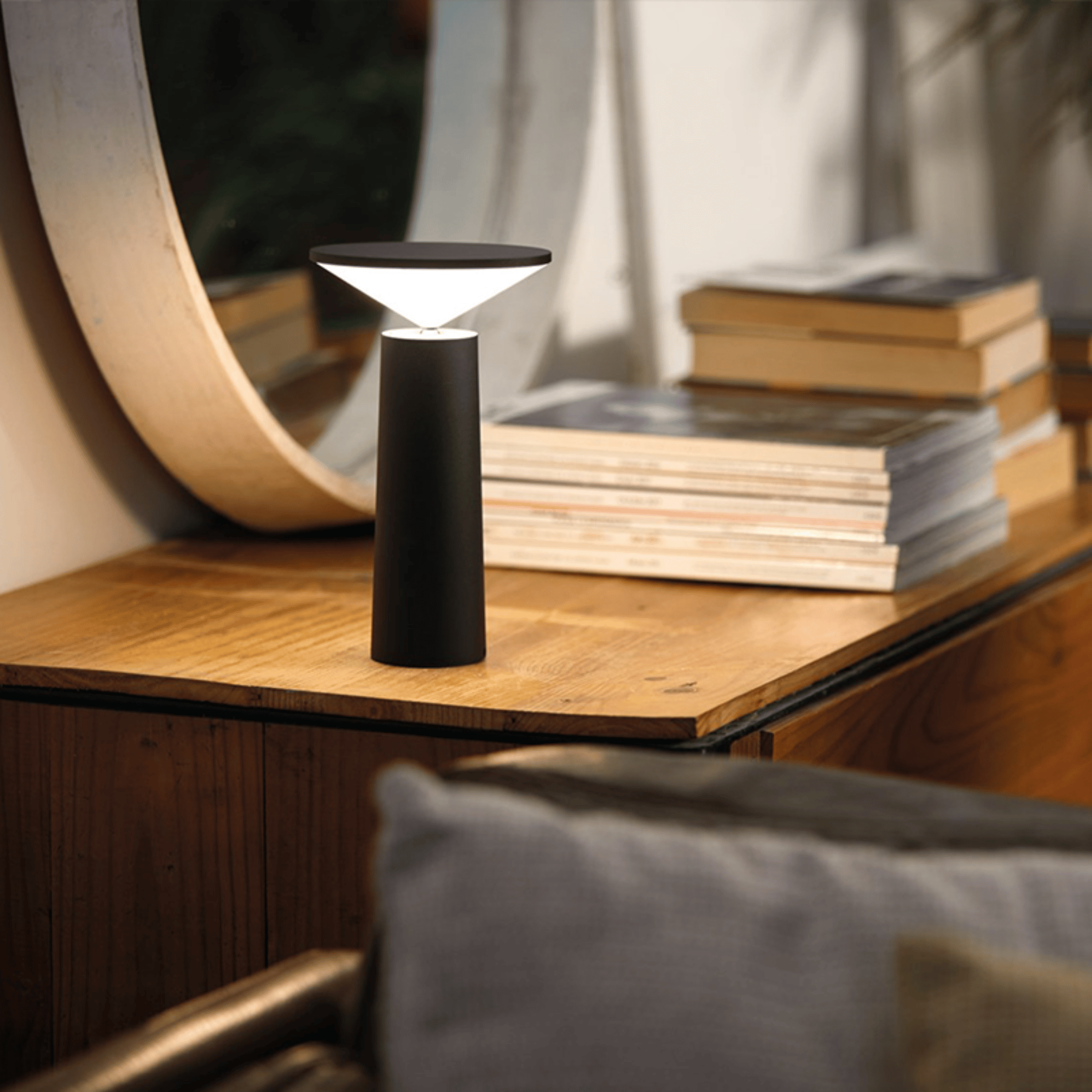 Cordless Touch LED Desk Lamp with Dimmer | Skonne, Table Lamps, Glöda and Bedside