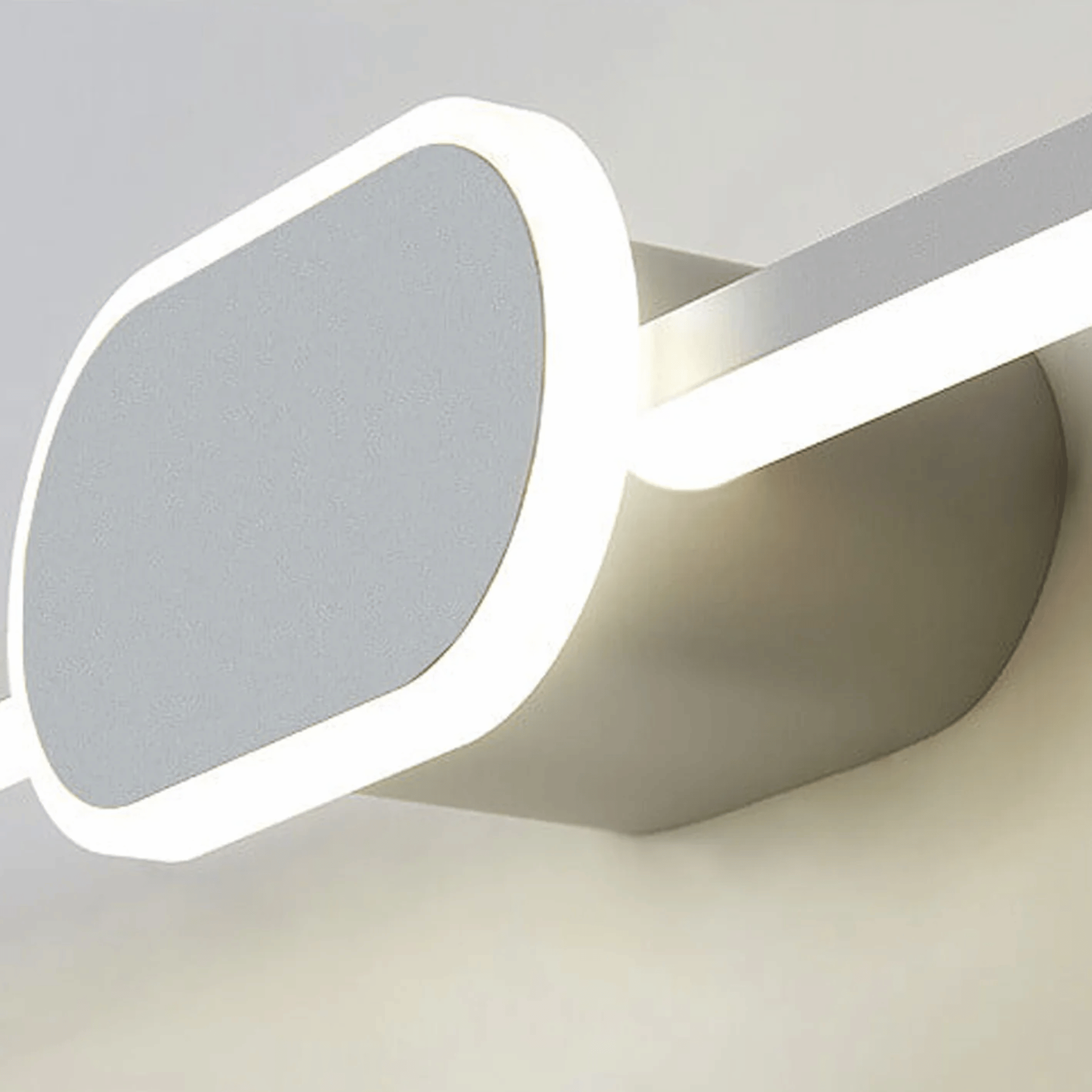 White Minimalist LED Wall Sconce Scandinavian Style, Light Fixtures, Hvita Modern