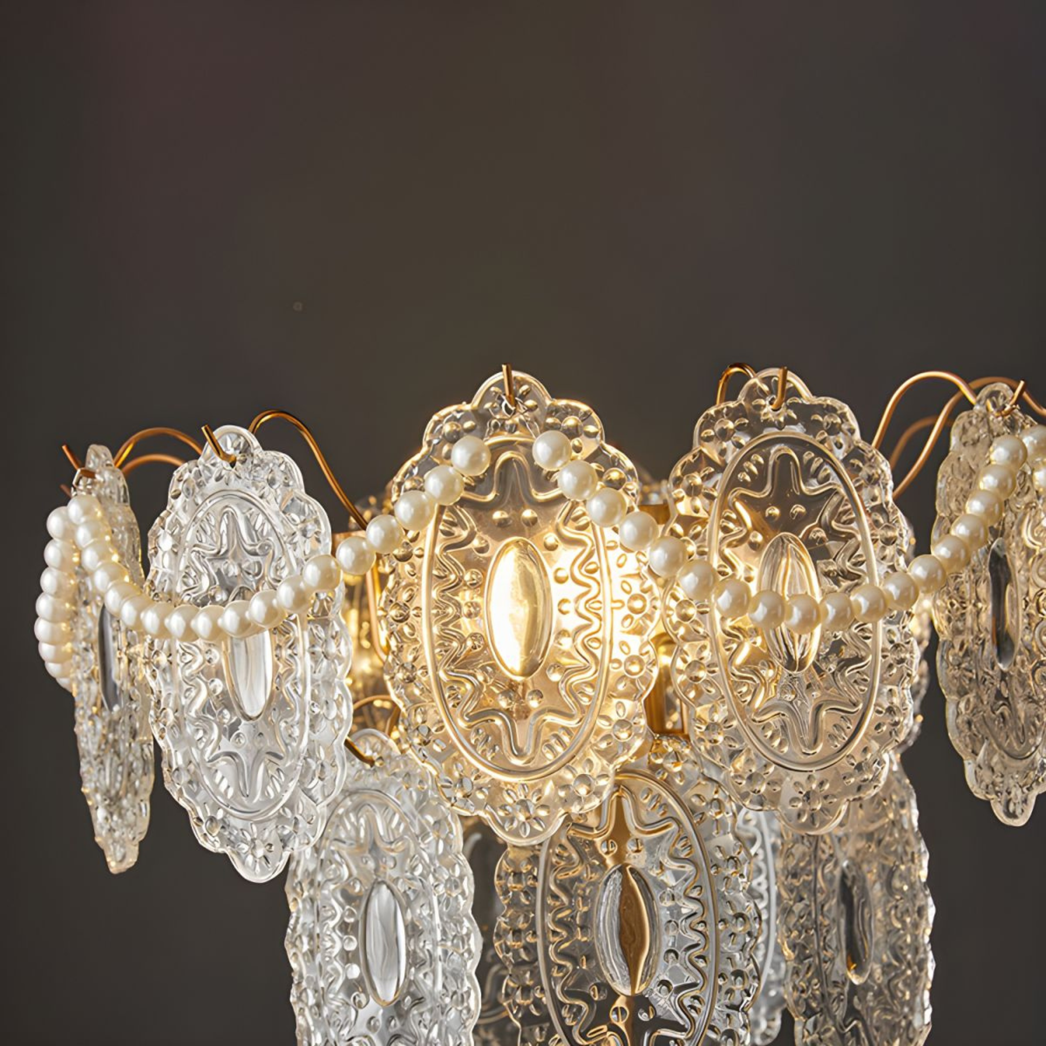 Nordic Crystal LED Floor Lamp Ambient Home Lighting, Lamps, Iseld for Living Room
