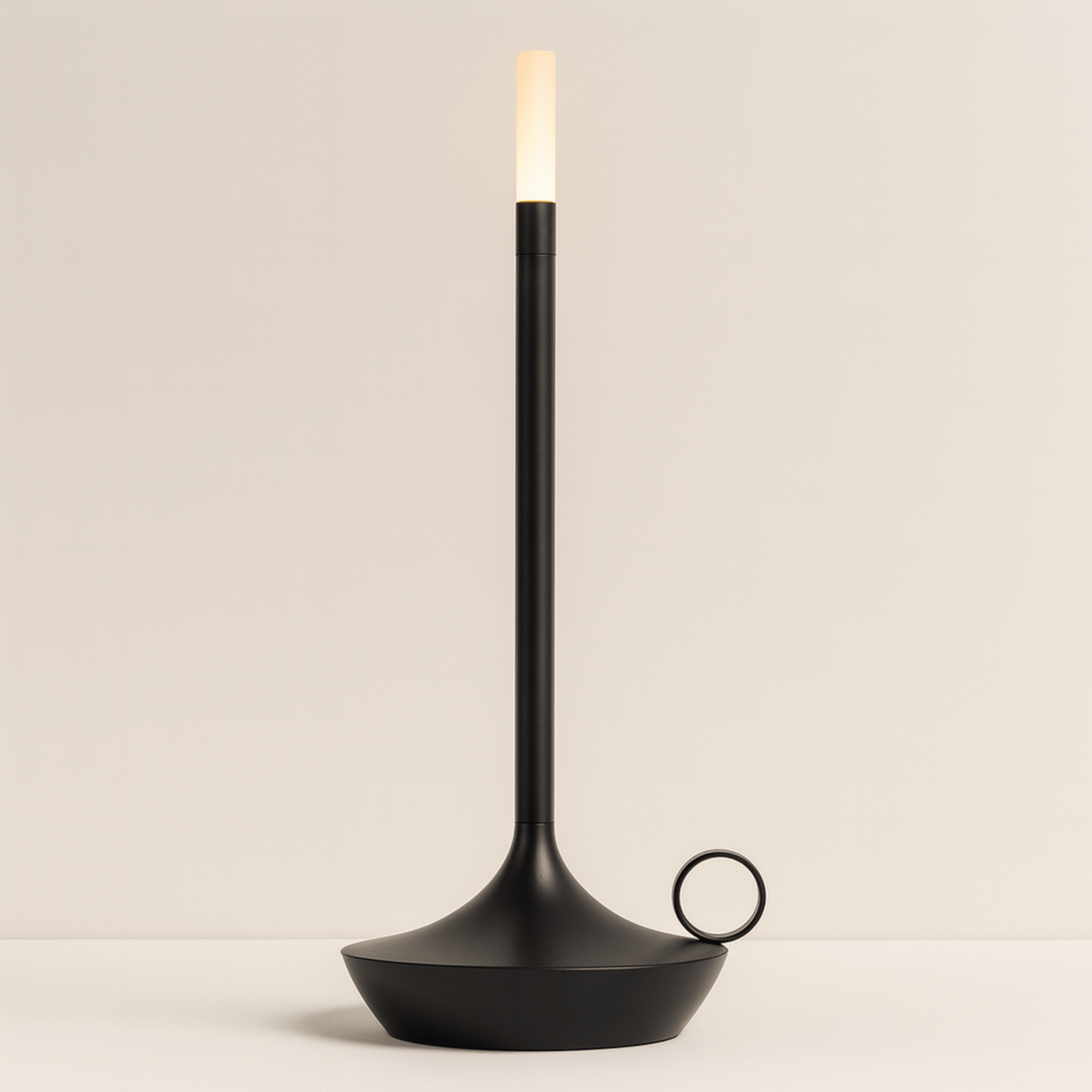 Kveldra Cordless LED Table Lamp with Touch Control, Lamps, Rechargeable Candlelight