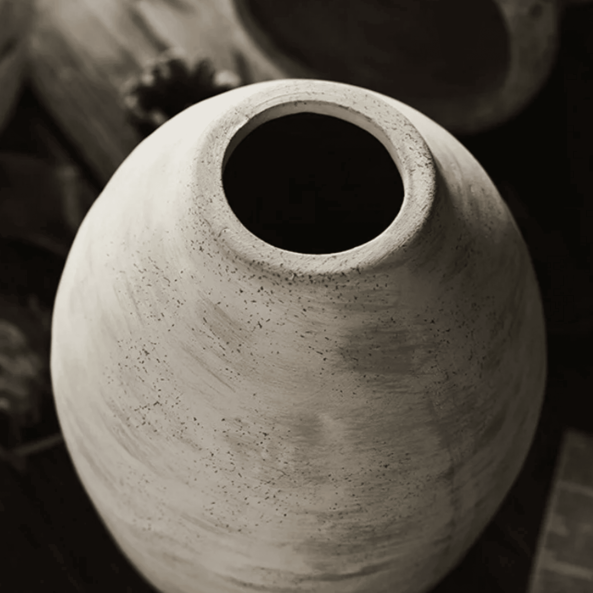 Leirvik Artisan Ceramic Vase for Nordic Home Decor, Vases, Rustic Handmade