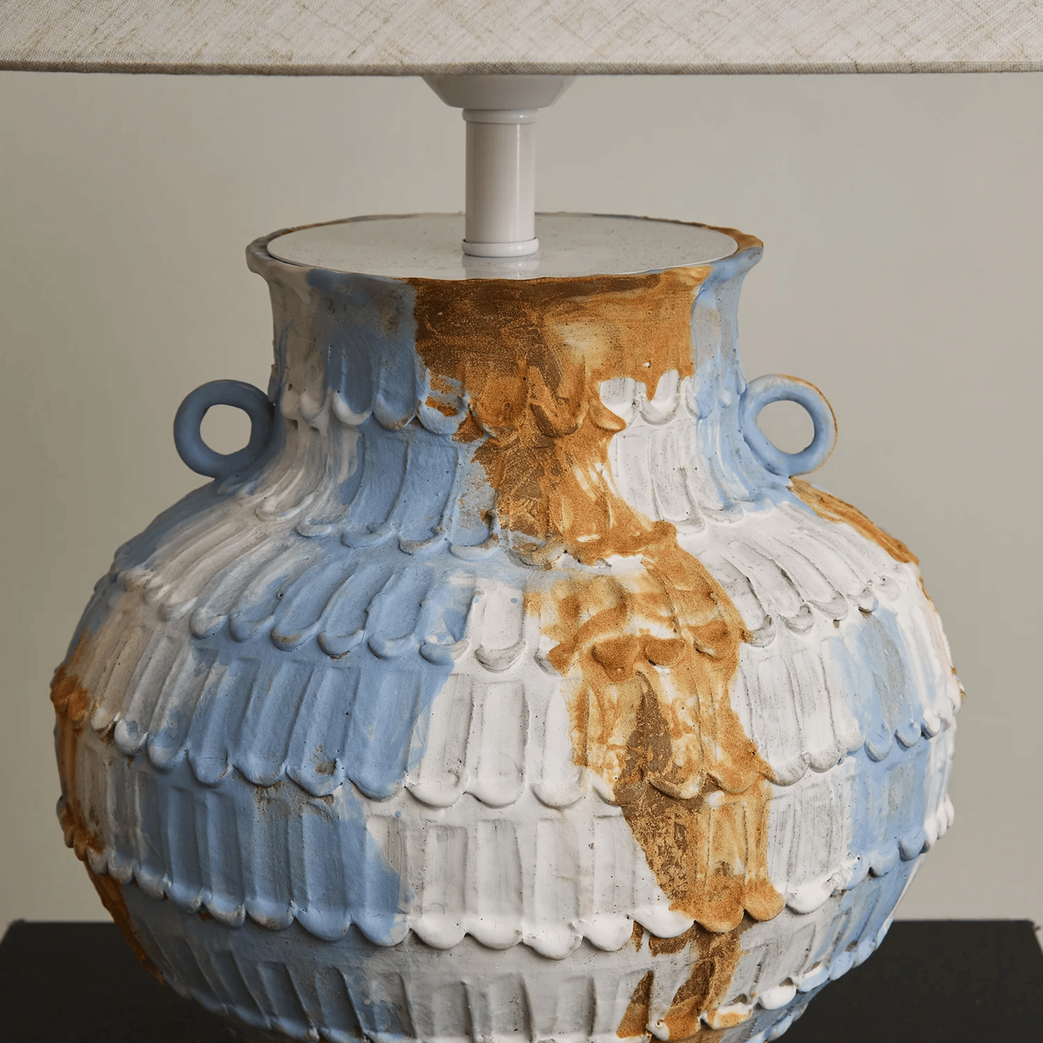 Lervik Handcrafted Ceramic Table Lamp for Bedroom, Lamps, Vintage