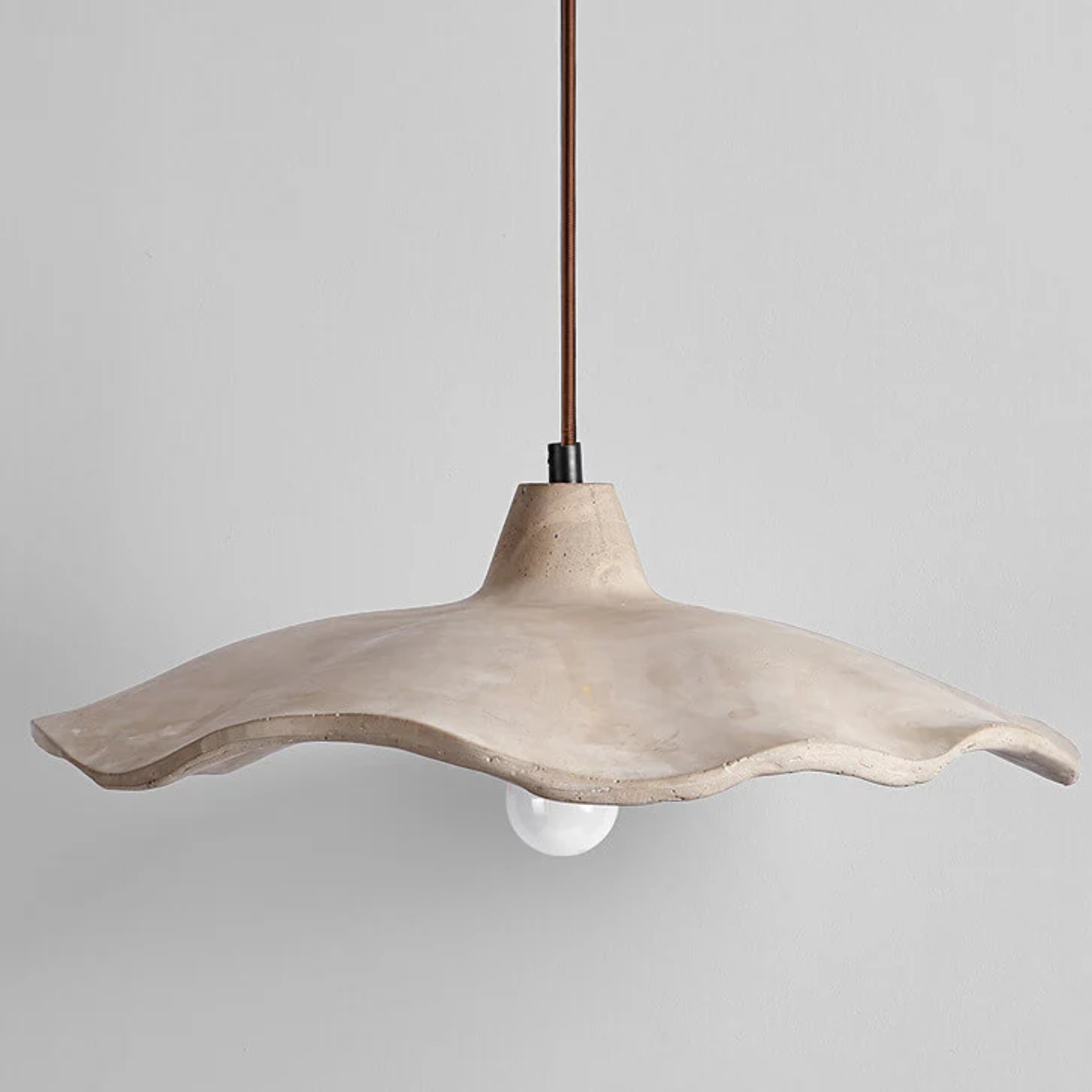 White Lotus Pendant Light — Minimalist LED Fixture, Ceiling Fixtures, Lilja
