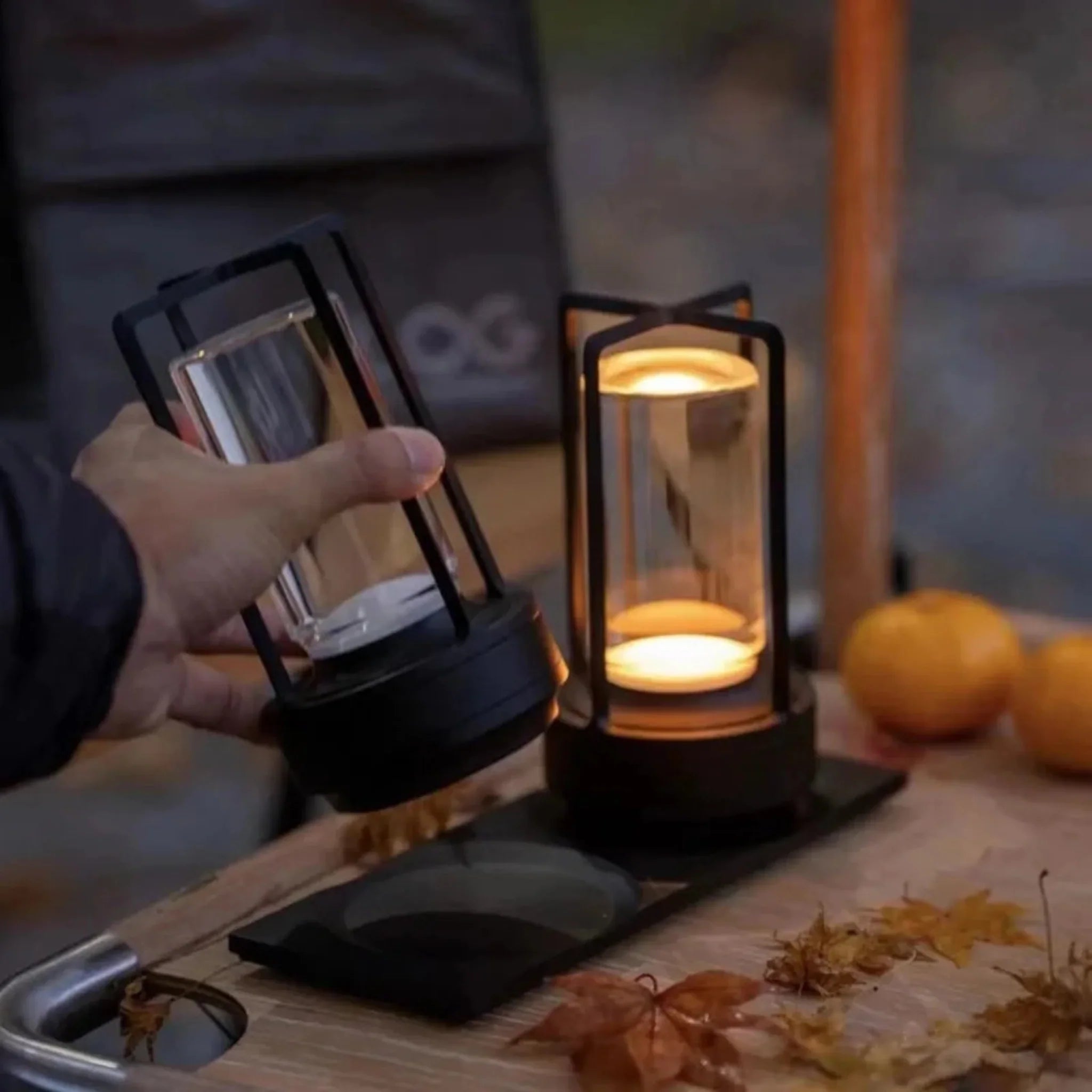 Lysa Cordless Table Lamp — USB Rechargeable LED, Lamps, Dimmable