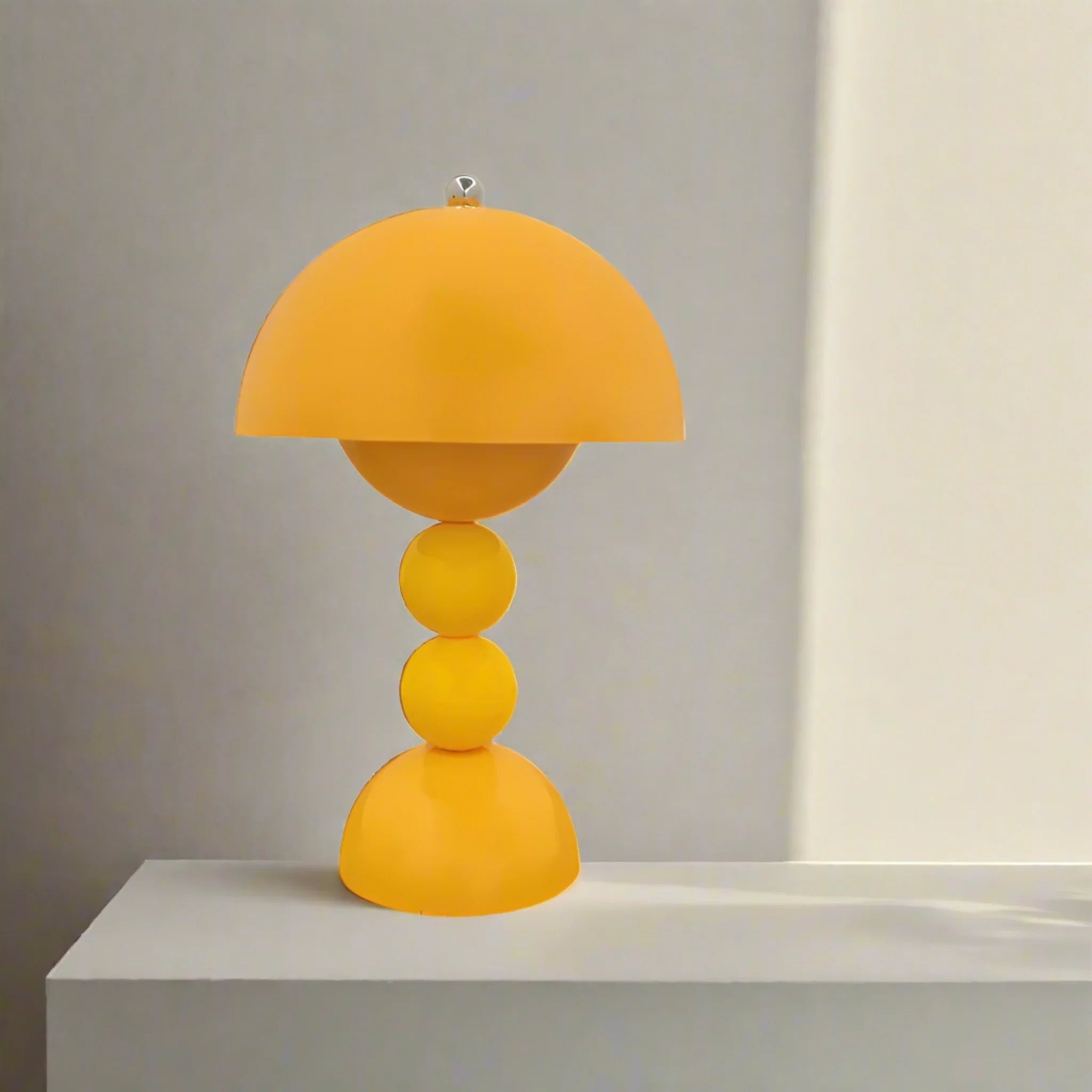 Lysa Nordic Touch LED Table Lamp — 3 Light Modes, Yellow, Lamps,