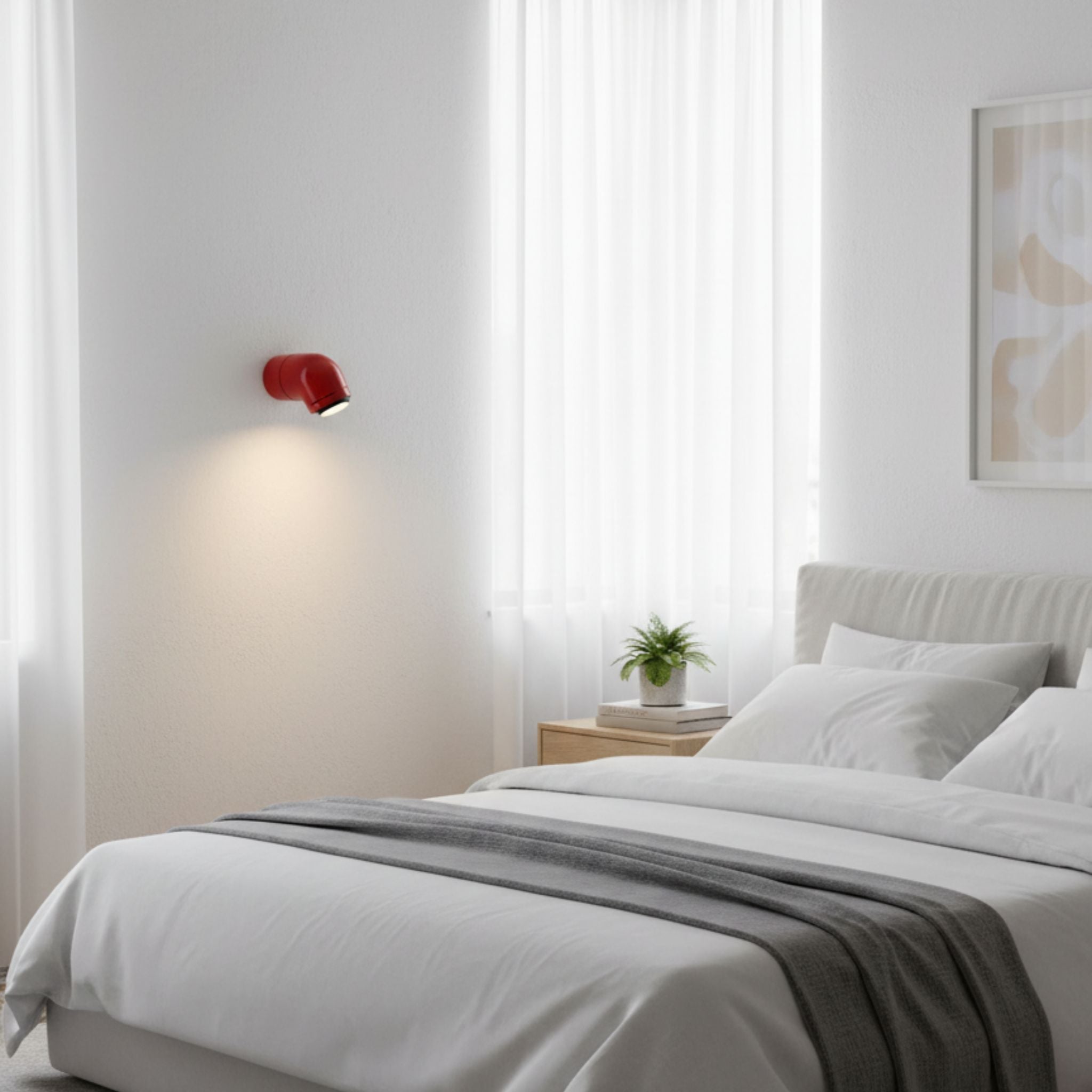 Lysform Art Deco Wall Lamp with Dual Ambient Light, Fixtures