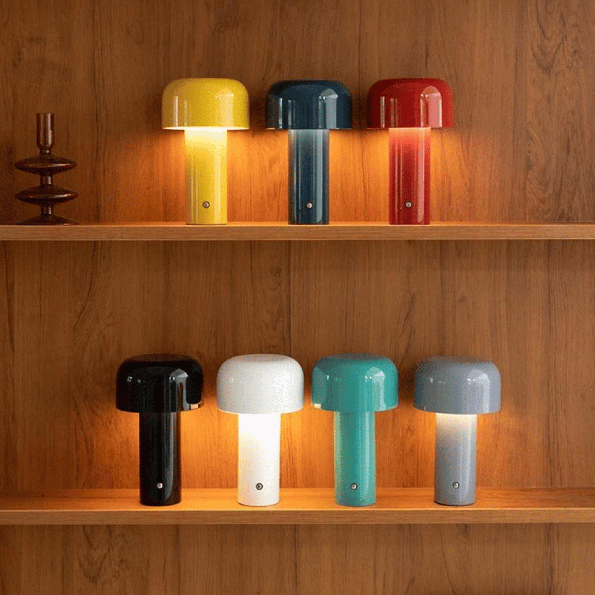 Lysglo Cordless Touch Dimmable LED Table Lamp, Lamps, Rechargeable Dimming