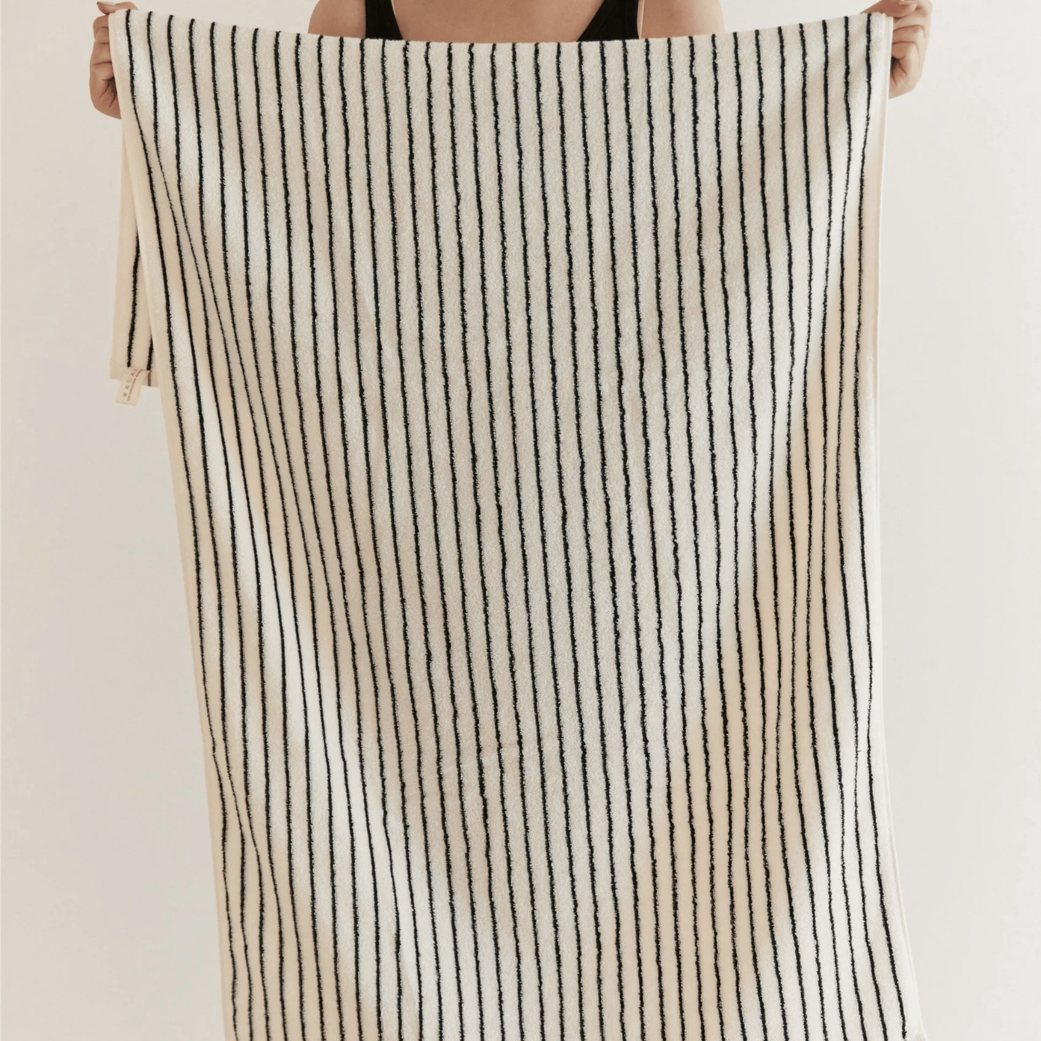 Soft Retro Stripe Cotton Towel — Face & Bath Set, Towels, Randvik Combed Striped