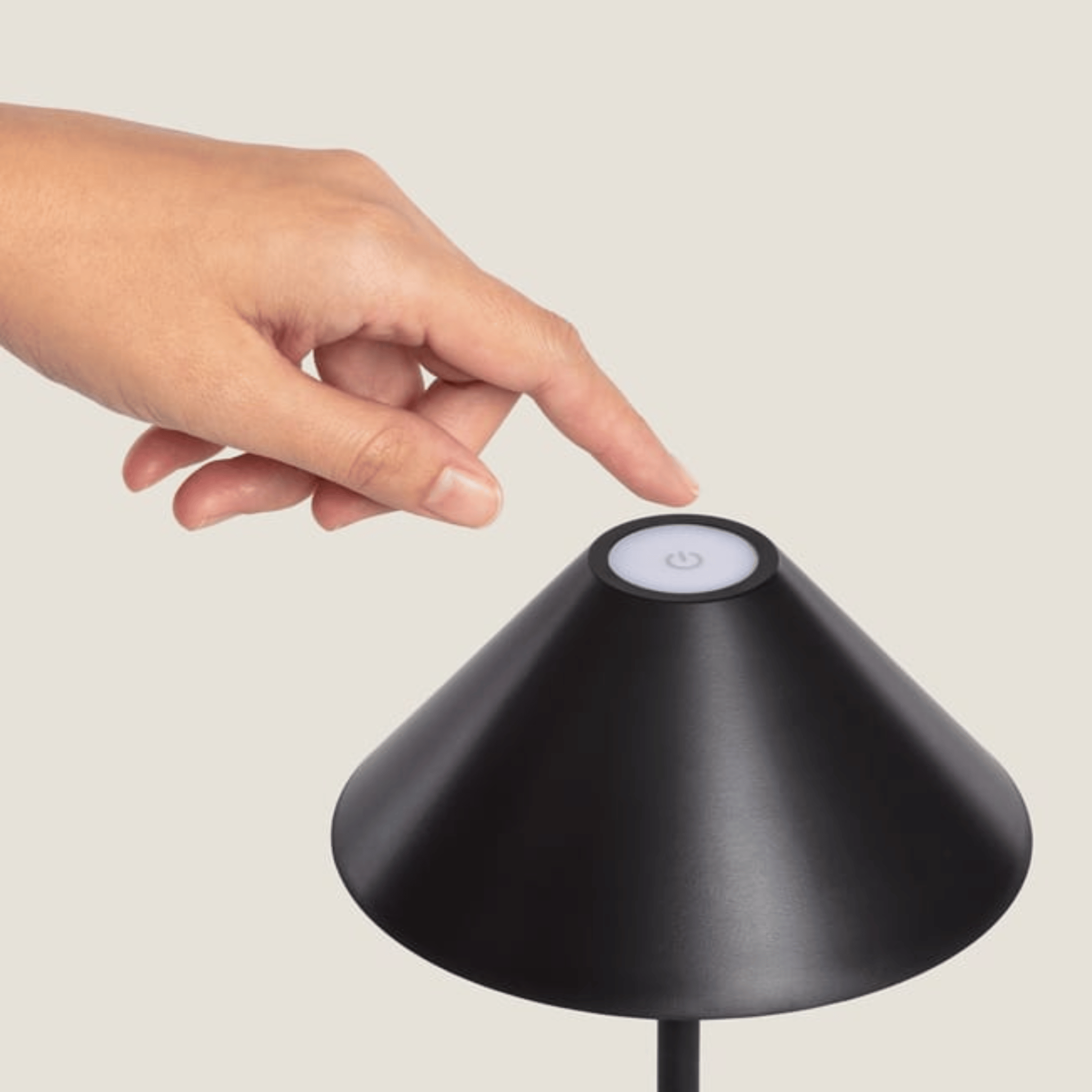 Solra Rechargeable Cordless Touch-Dimming LED Lamp, Table Lamps, Telescopic Dimmable