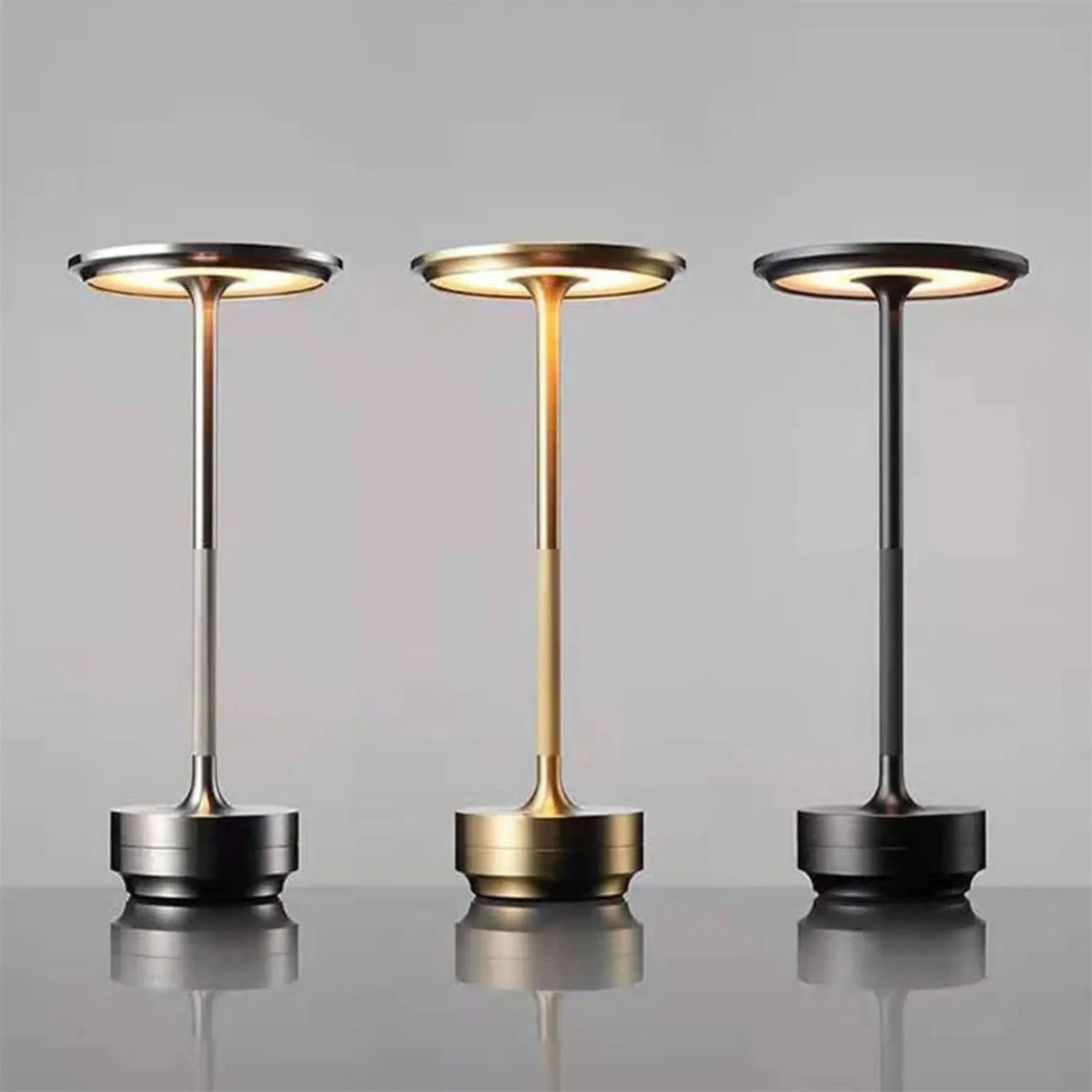 Tändra Rechargeable Cordless LED Touch Table Lamp, Desk Lamps, Dimmable