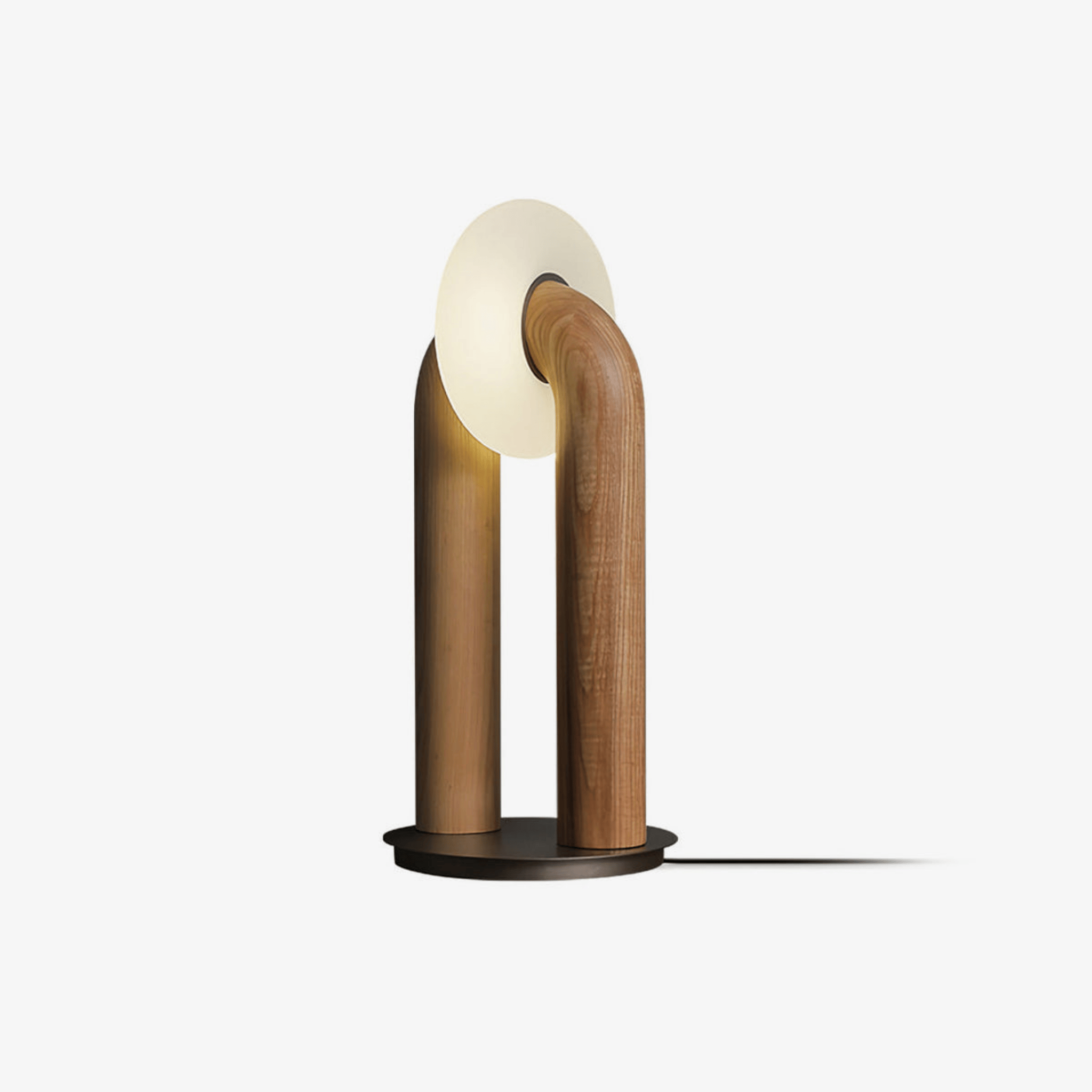Solid Wood Dimmable Touch Table Lamp - Nordic Style, Lamps, Vedlys Control