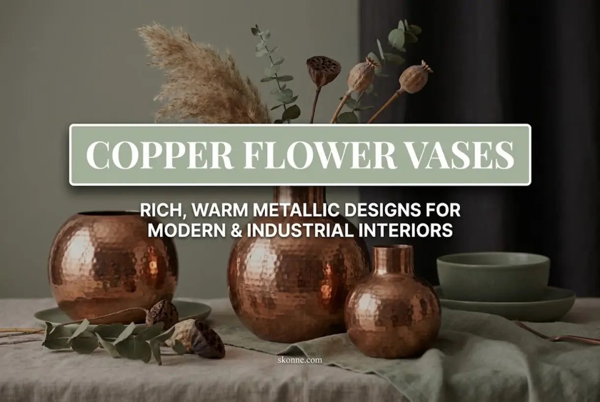 copper-flower-vase-designs