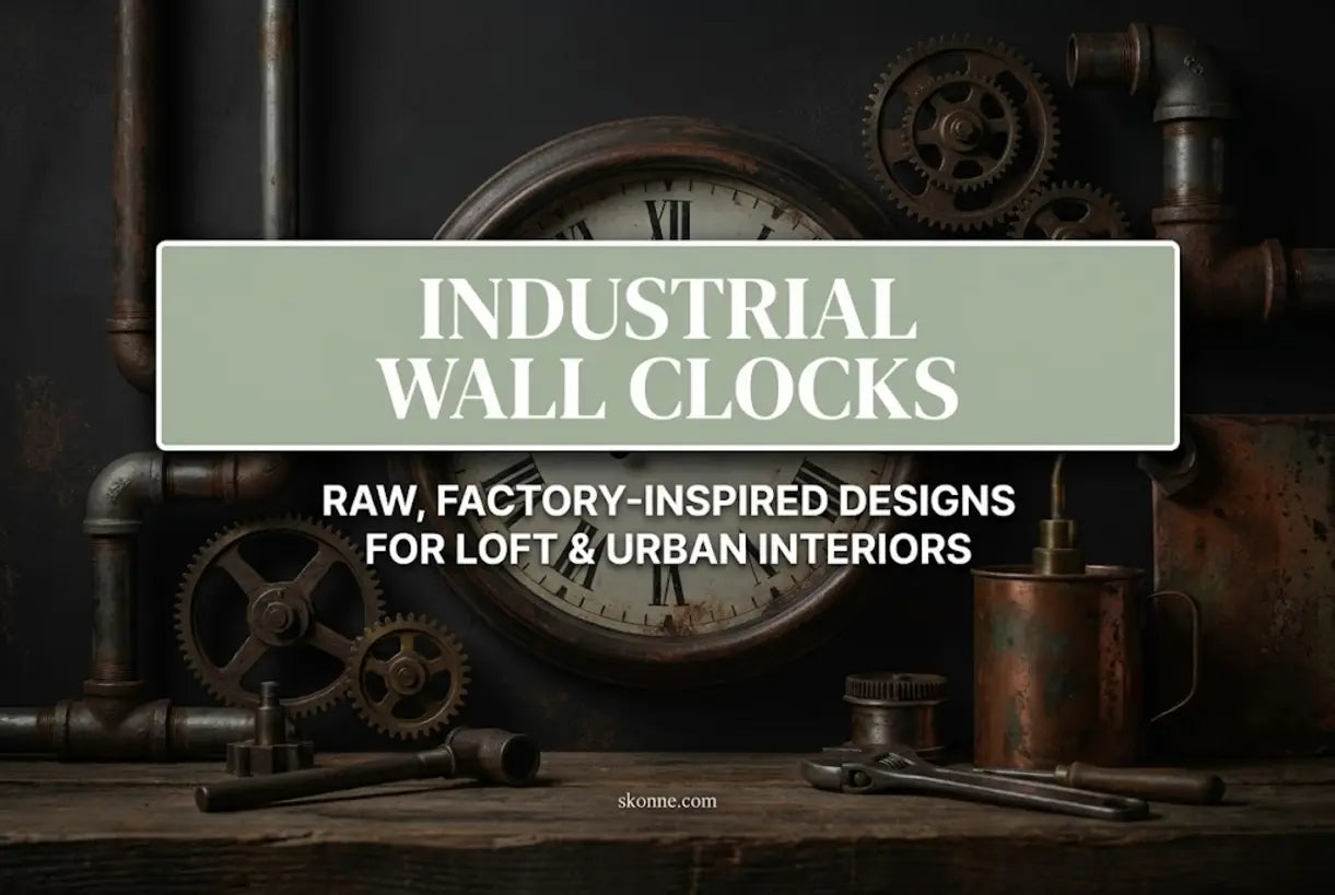 industrial-wall-clock-loft