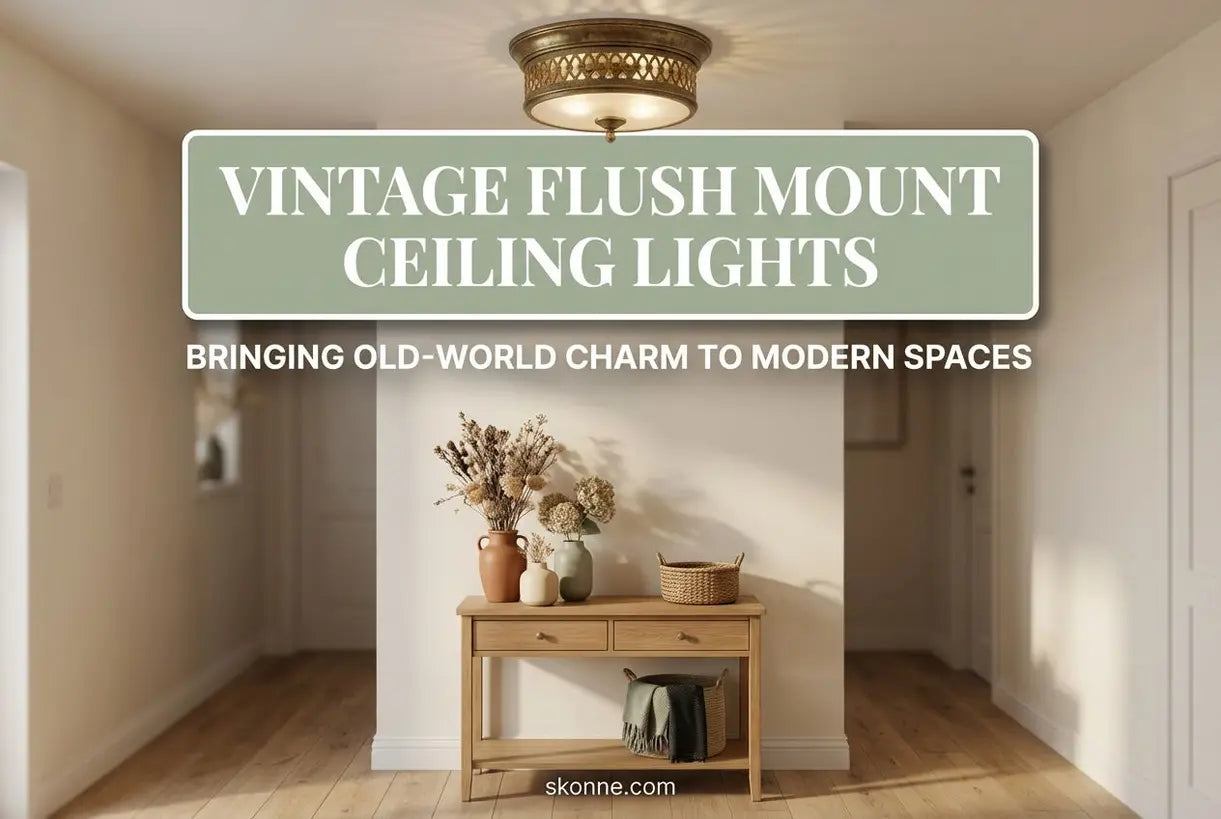 vintage-flush-mount-ceiling-light