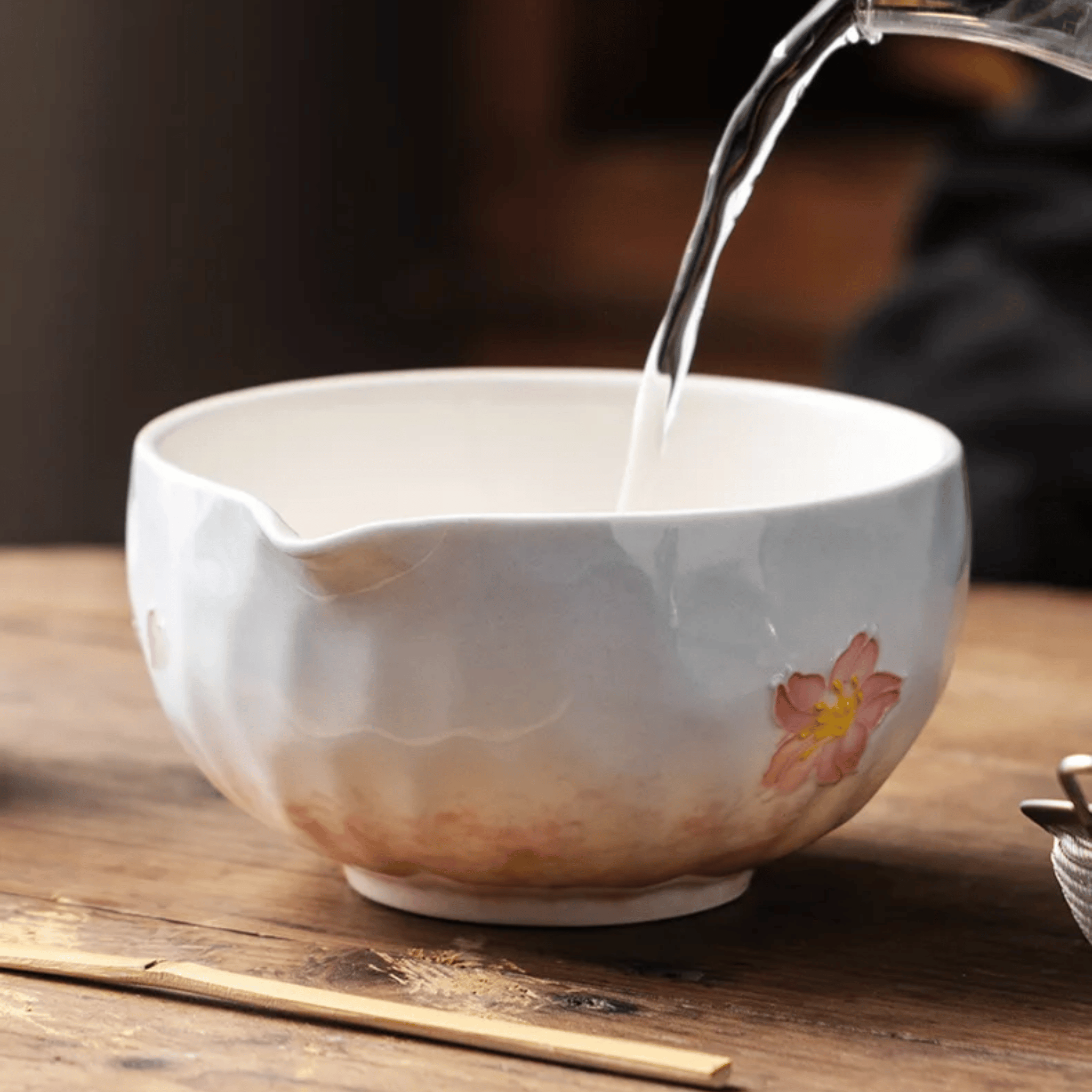 Cherry Blossom Matcha Ceremonial Set 5-Piece Kit, Tea Sets, Blomra