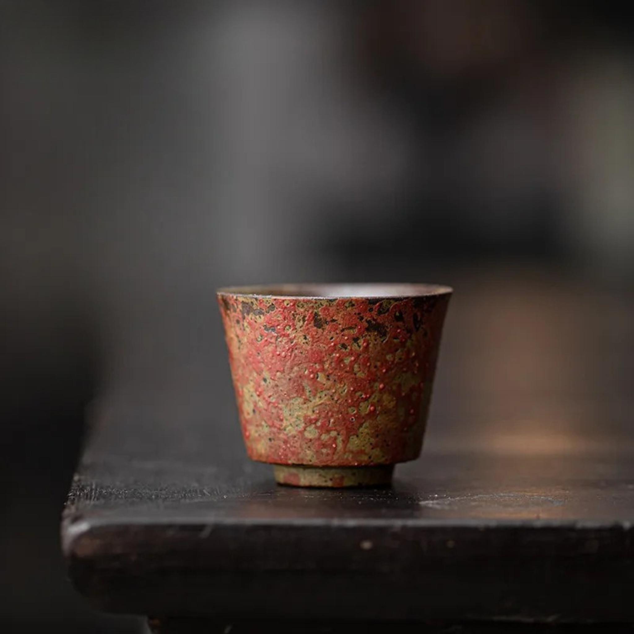 Elda Jianzhan Ceramic Teacup Set Kiln-Change 6pc, Drinkware Sets