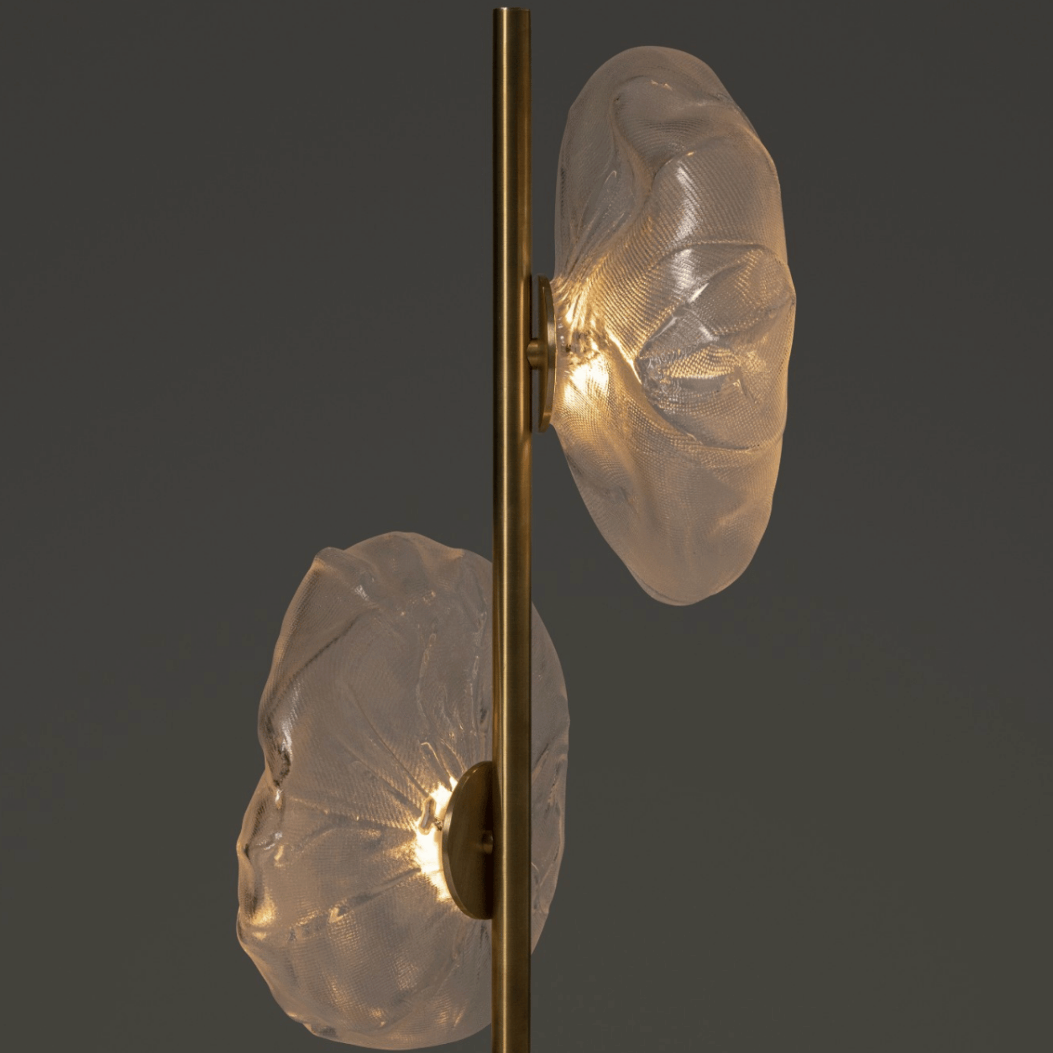 Elden Artistic Glass LED Table Lamp for Modern Spaces, Lamps, Sculptural Light