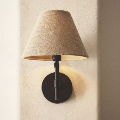 Translation missing: nl.Wabi-Sabi Rustic Iron Wall Lamp – Handcrafted Sconce, Light Fixtures, Eldorm