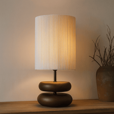 Translation missing: nl.Solid Walnut Wood Table Lamp — Wabi-Sabi by Skonne, Lamps, Elvsten