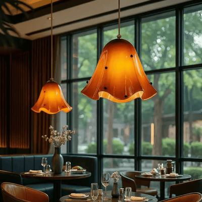 Translation missing: nl.Colorful Glass Pendant Light – Nordic Art Deco LED, Ceiling Fixtures, Farglys