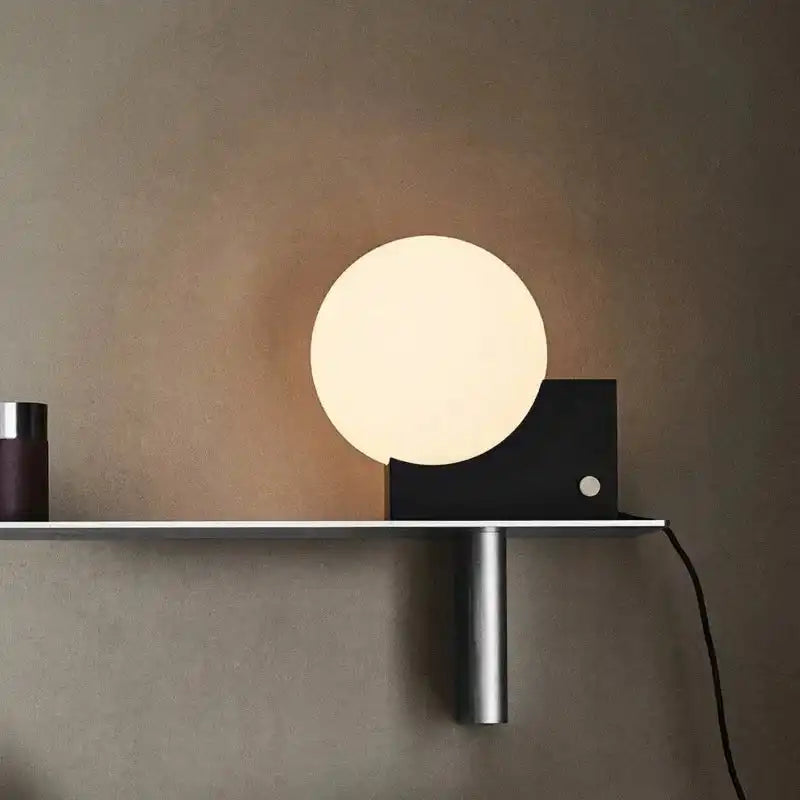 Frosta Frosted Glass Dimmable LED Desk Lamp Nordic, Lamps