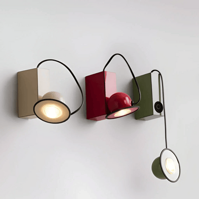 Translation missing: nl.Gloda Retro Magnetic Wall Sconce - Iron LED Light, Fixtures, with Warm