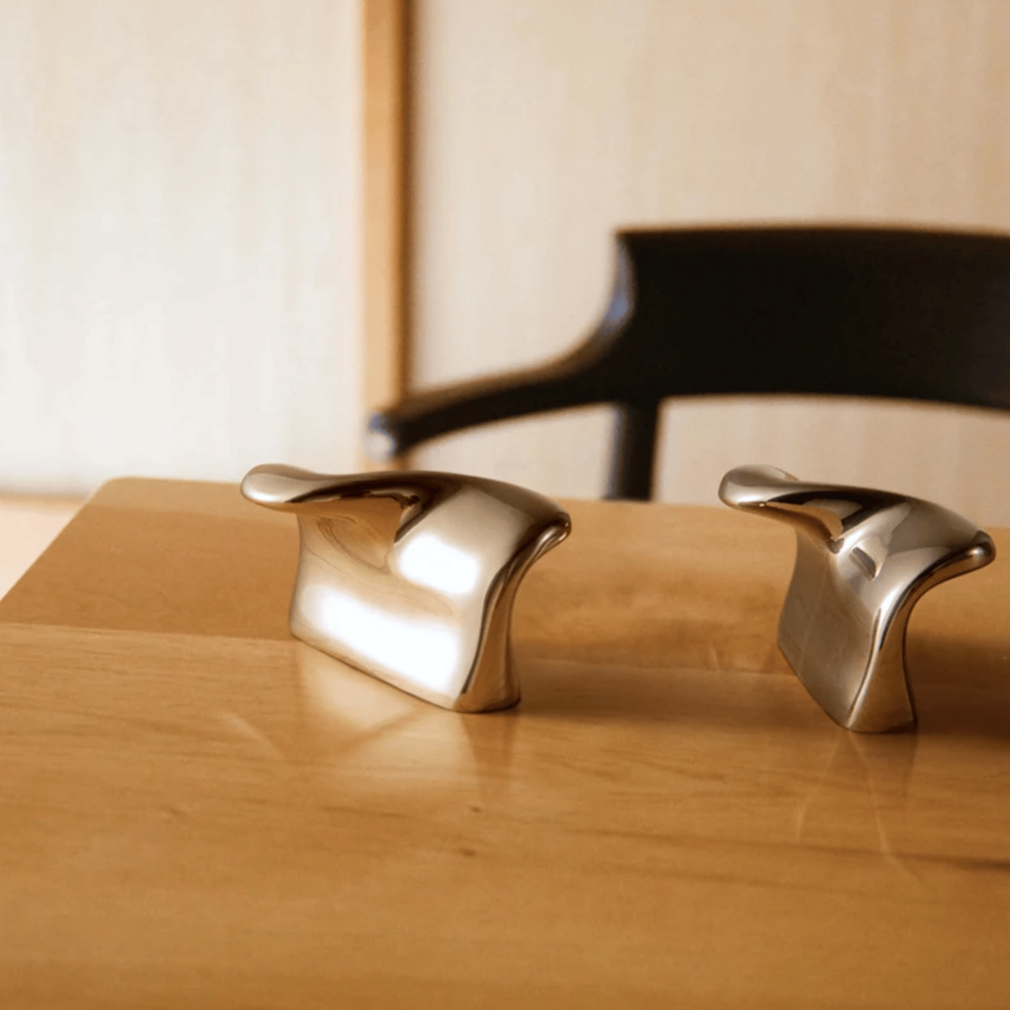 Solid Brass Minimalist Cabinet Handles and Knobs, &, Gloda