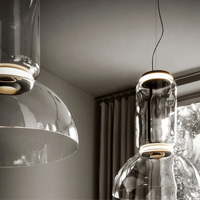 Translation missing: nl.Nordic Hand-Blown Glass Dome Pendant Light 25W LED, Ceiling Fixtures, Glødform