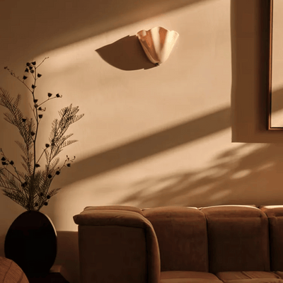 Translation missing: nl.Glodsten Glass Stone Wall Lamp - Vintage LED Sconce, Light Fixtures, Handcrafted
