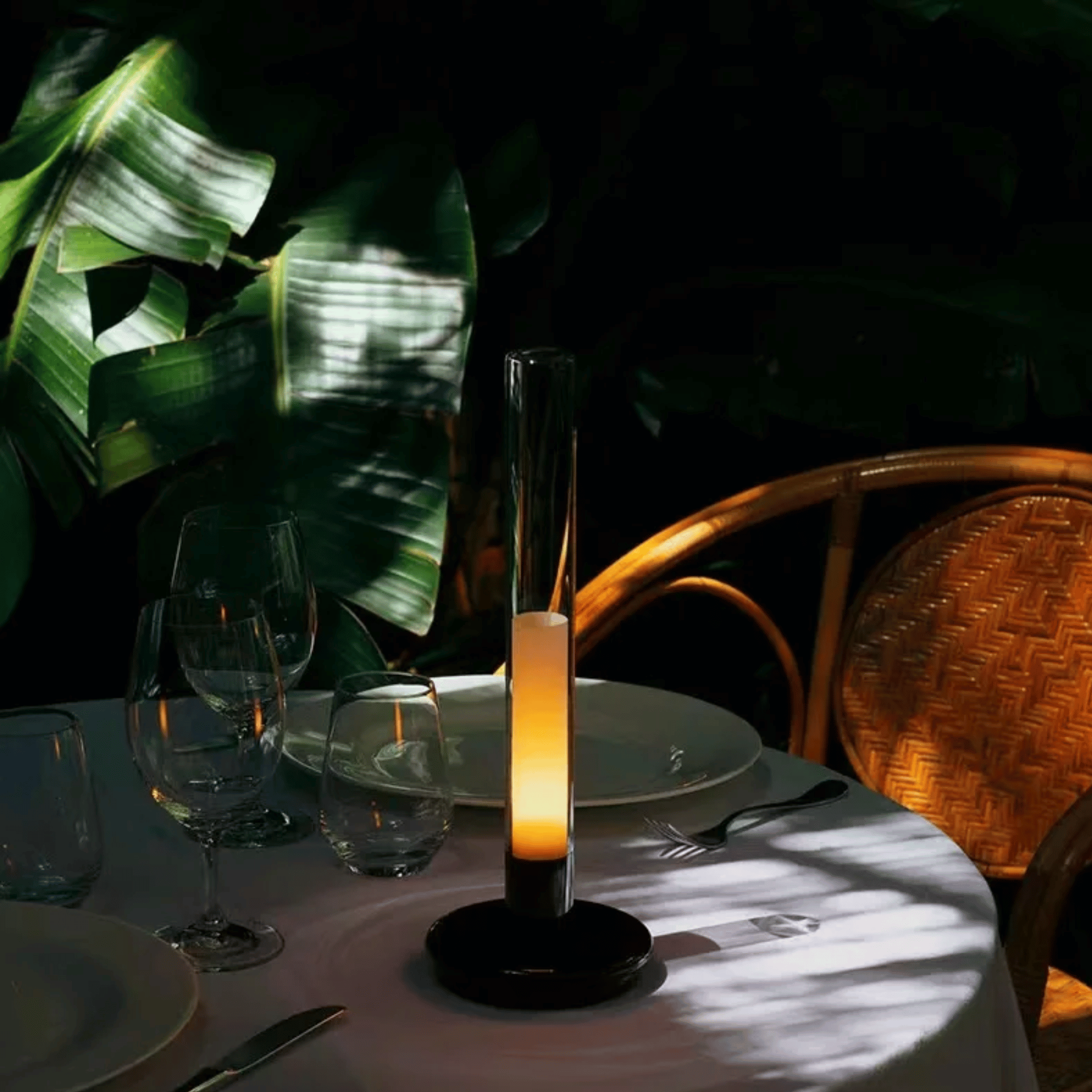 Nordic USB Rechargeable Touch Table Lamp Warm LED, Lamps, Glödara