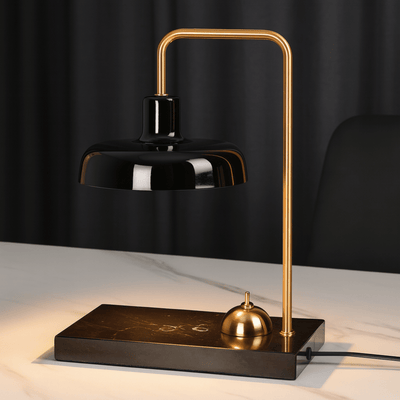 Translation missing: nl.Marble Wax Warmer Lamp – Aromatherapy & Ambiance, Table Lamps, Glödra Nordic Candle Book