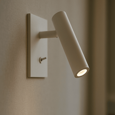 Translation missing: nl.Modern Adjustable Recessed LED Wall Light Sconce, White, Fixtures, Glödra Square