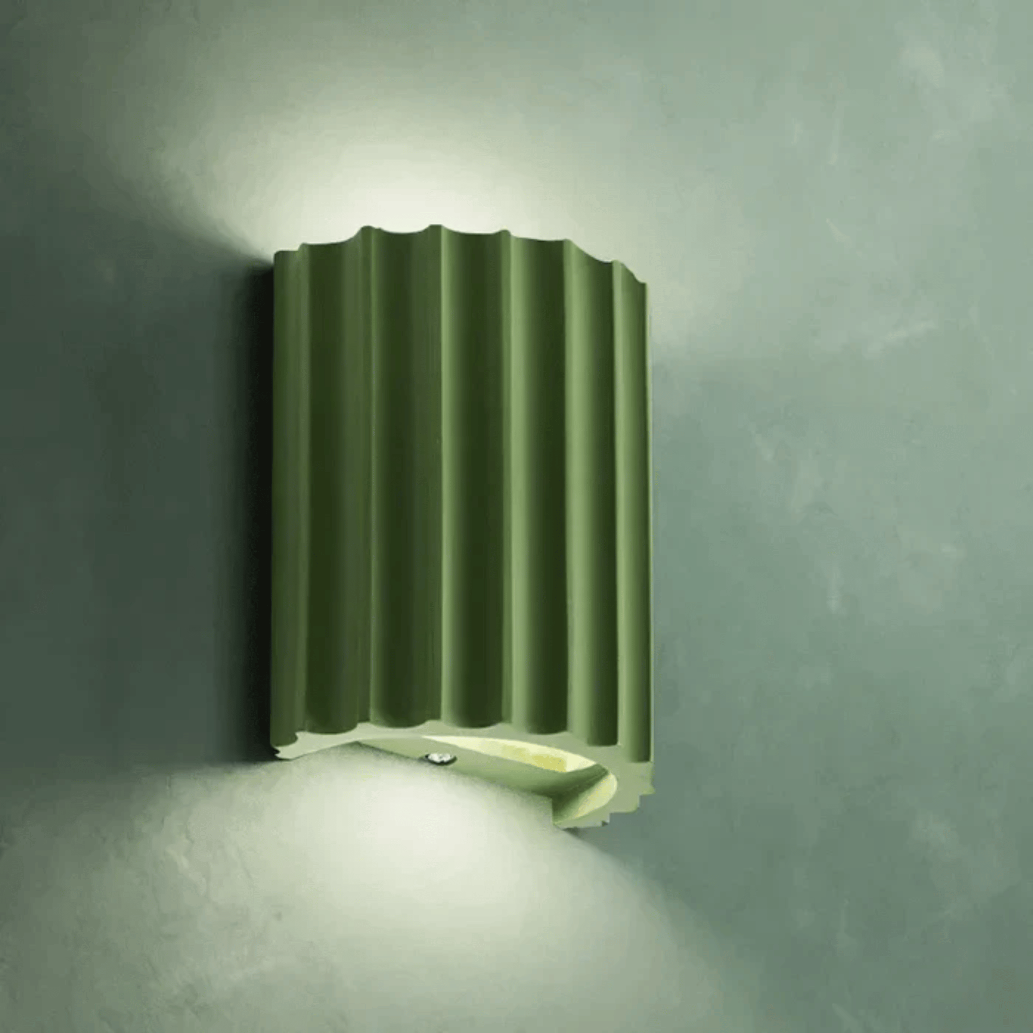 Glora Macaron Resin Nordic Wall Sconce for Bedroom, Light Fixtures, Colorful