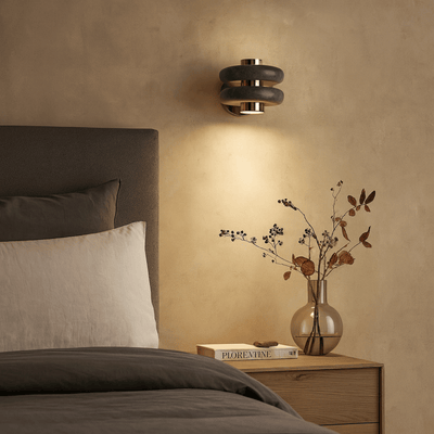 Translation missing: nl.Grenvid Marble Wall Sconce Green Stone LED Lighting, Light Fixtures, Nordic Design