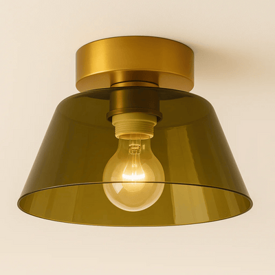 Translation missing: nl.Modern Green Glass Ceiling Light for Bedrooms, Fixtures, Grönlys Living Room