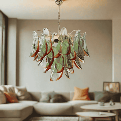 Translation missing: nl.Nordic K9 Crystal Glass Chandelier with Gold Frame, Chandeliers, Klarglod Dimmable
