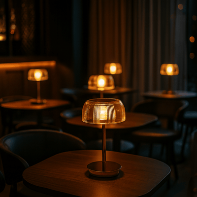 Kvalla Jellyfish LED Table Lamp USB-C Rechargeable, Lamps