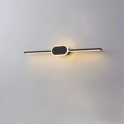 Translation missing: nl.Kveld Black LED Wall Sconce for Mirrors and Vanity, L23.6’’, Light Fixtures, Minimalist Mirror