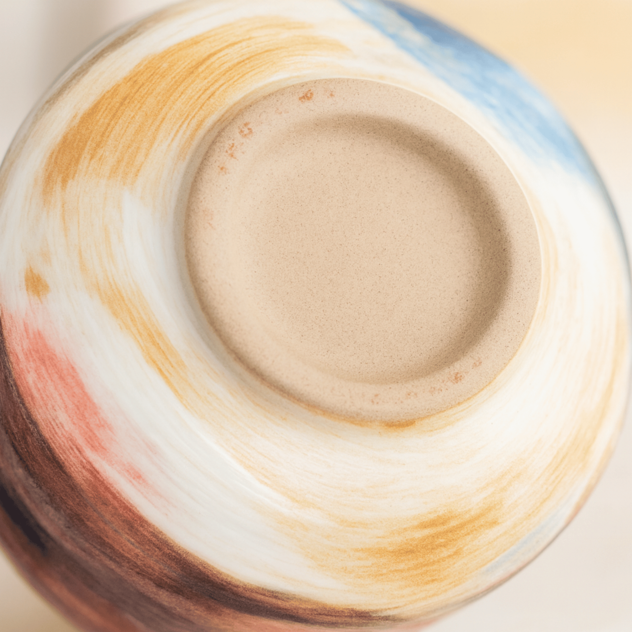 Retro Ceramic Latte Cup Set of 6 for Coffee Lovers, Drinkware Sets, Kveld Glazed 6-Piece