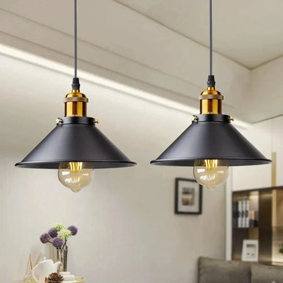 Translation missing: nl.Kveld Industrial Iron Pendant Light Vintage Style, Ceiling Fixtures, Retro Lamp for Loft Spaces