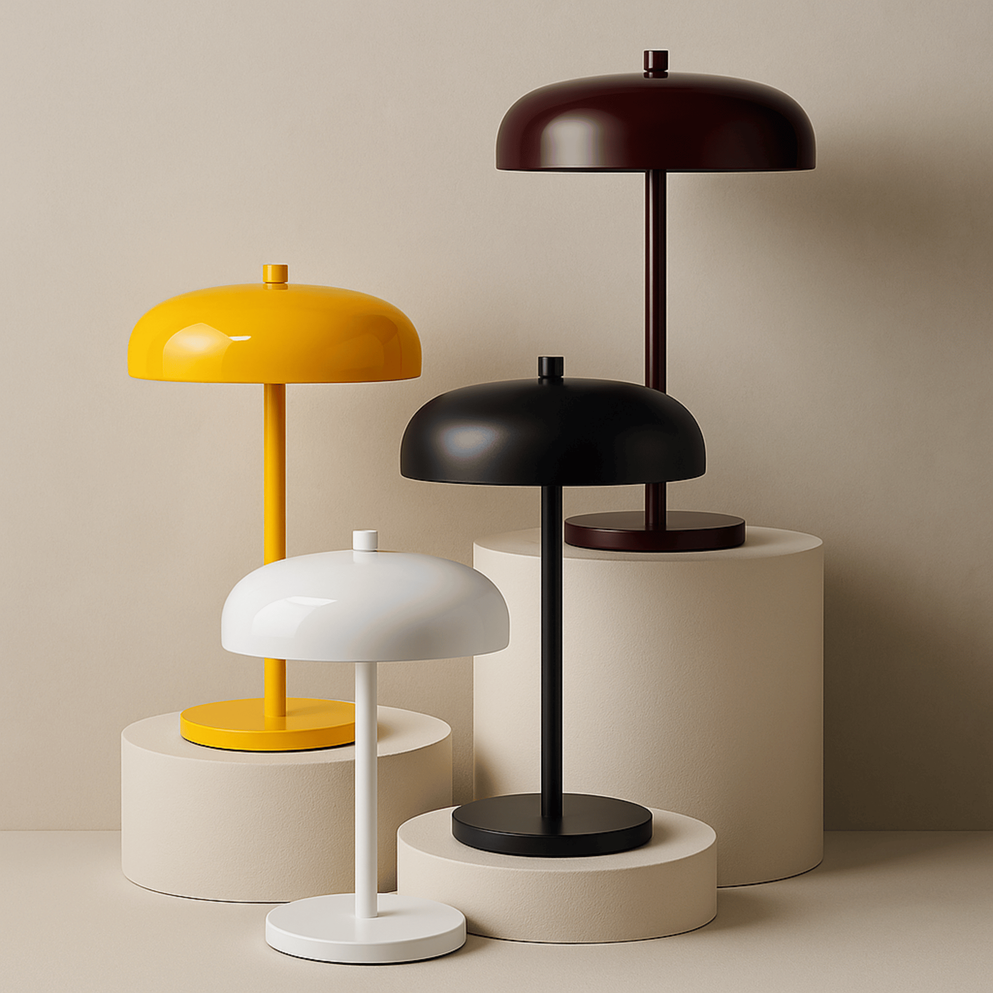 Table Lamps, Kvella Rechargeable Dimmable Iron Touch Lamp