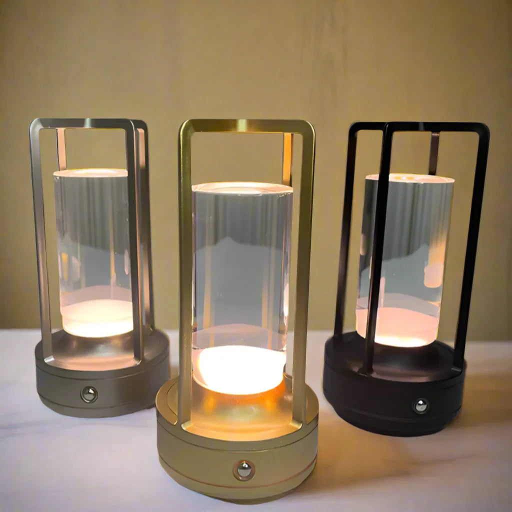 Lysa Cordless Table Lamp — USB Rechargeable LED, Lamps, Dimmable